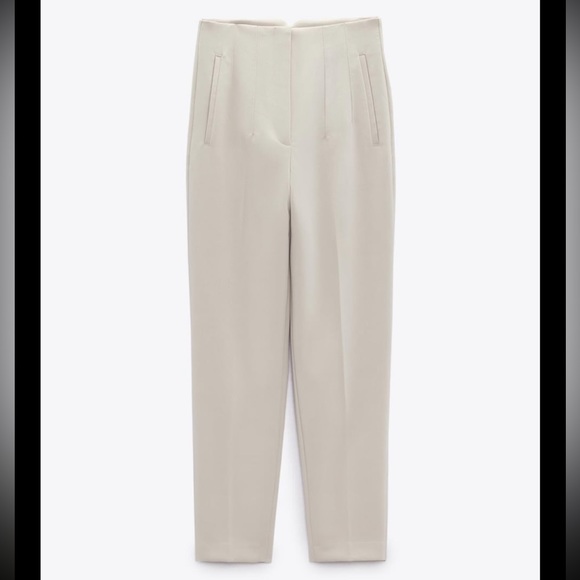 NWT ZARA HIGH WAISTED PANTS ❤️BEST SELLER❤️ - Picture 7 of 13